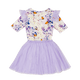 LILAC FLORALS CIRCUS DRESS