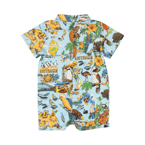 AUSTRALIA BABY SHIRT ROMPER