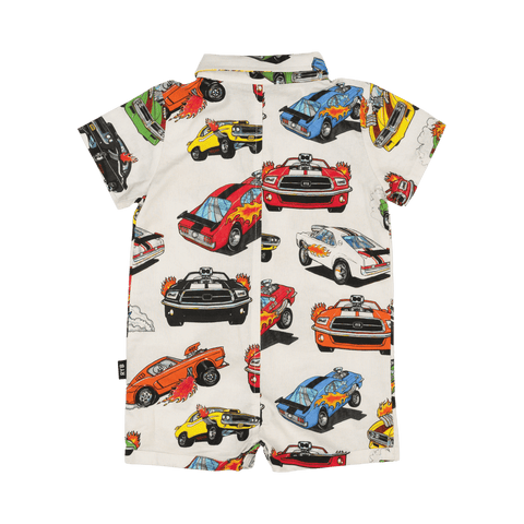 CARS BABY SHIRT ROMPER