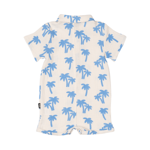 PALM TREES BABY SHIRT ROMPER