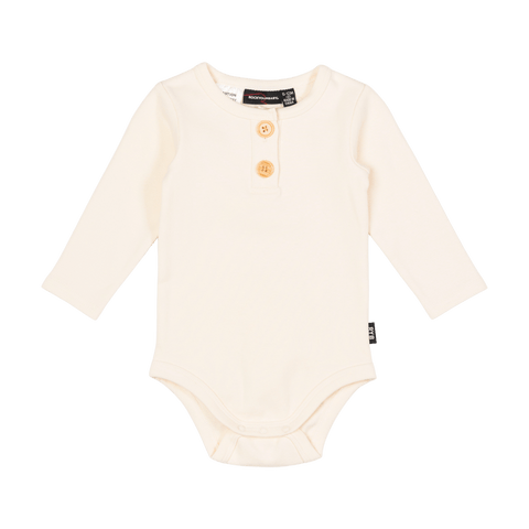 CREAM BABY BODYSUIT