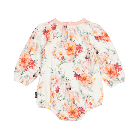 UNICORN FLORAL BODYSUIT