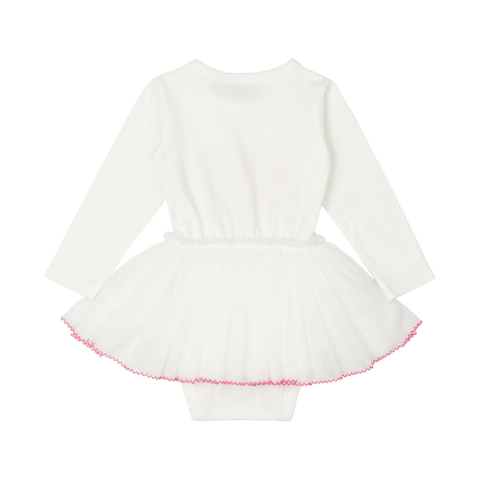 PINK HEART BABY CIRCUS DRESS