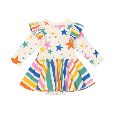 STARS & STRIPES BABY WAISTED DRESS