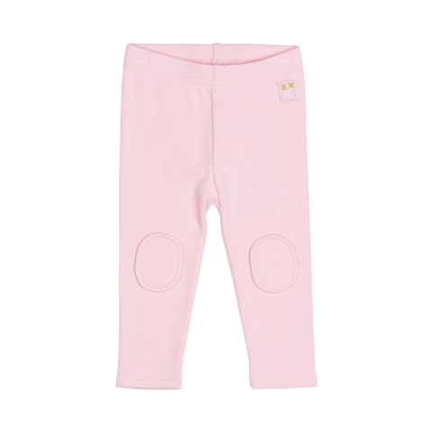 LIGHT PINK BABY KNEE PATCH TIGHTS