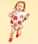 LOVE BUG RAINBOW OVERSIZED BABY BODYSUIT