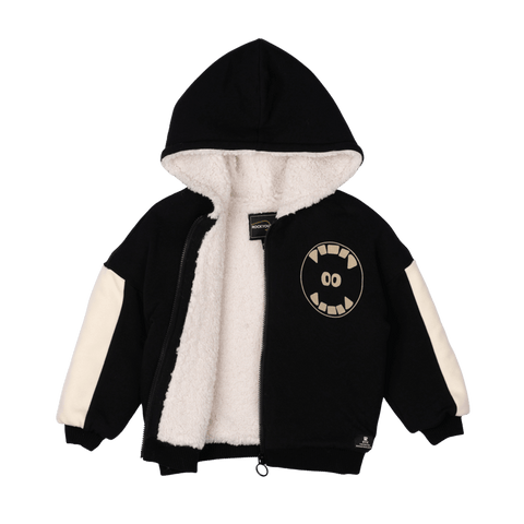 MONSTER MOUTH SHERPA LINED HOODIE