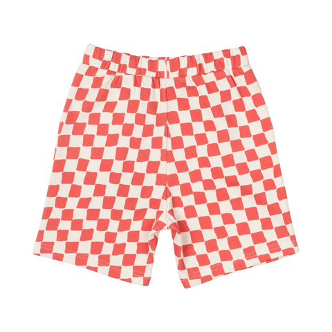 RED CHECKER SHORTS