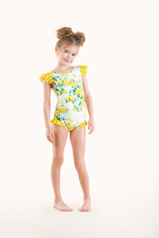 YELLOW ROSES ONE PIECE