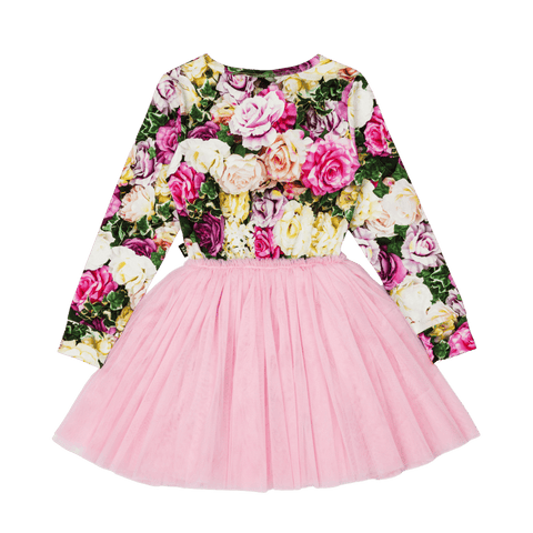 FLOWER WALL CIRCUS DRESS