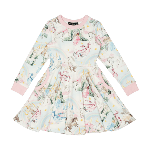 FAIRY TALES WAISTED DRESS