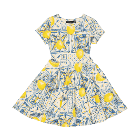 MAJOLICA WAISTED DRESS