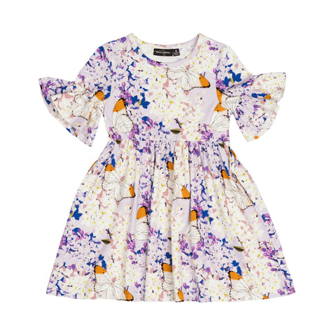 LILAC FLORALS DRESS