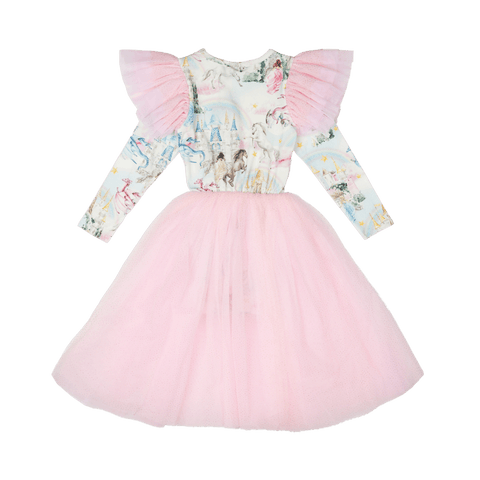 FAIRY TALES FLOUNCE DRESS