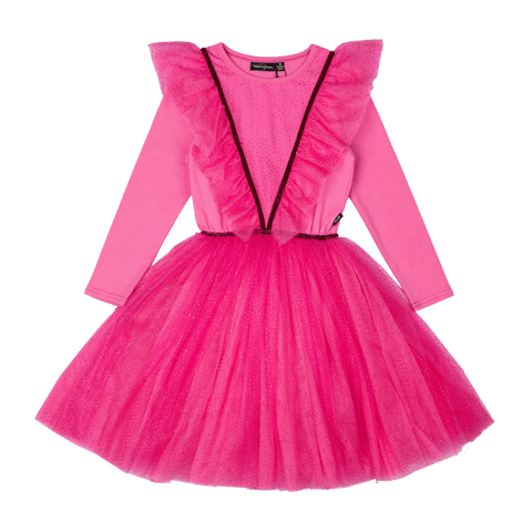 HOT PINK ANGEL DRESS