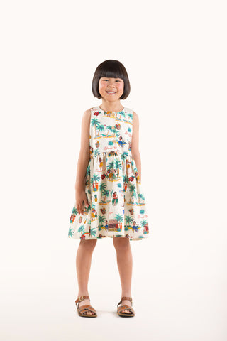 ALOHA POPOVER DRESS