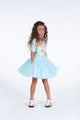 PARTY TIME BLUE CIRCUS DRESS