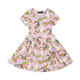 UNICORN RAINBOW WAISTED DRESS