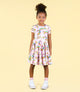 UNICORN RAINBOW WAISTED DRESS