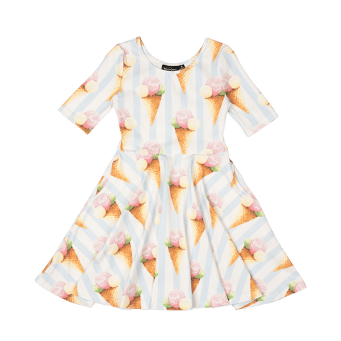 GELATO DREAMS MABEL WAISTED DRESS