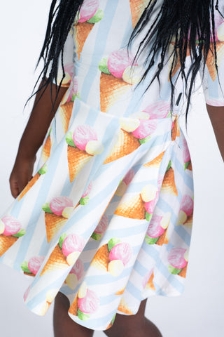 GELATO DREAMS MABEL WAISTED DRESS