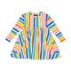 RAINBOW STRIPES DRESS