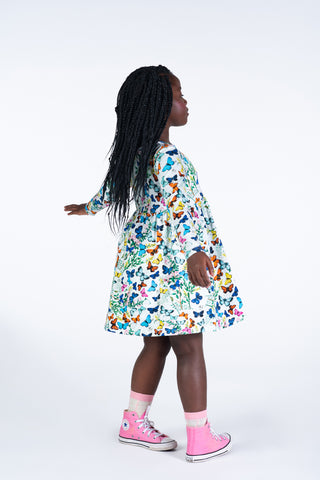 BUTTERFLIES DRESS