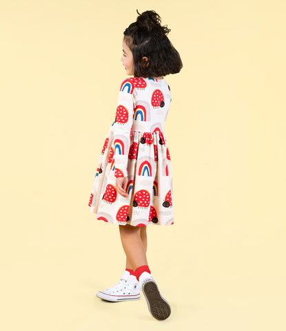 LOVE BUG RAINBOW DRESS