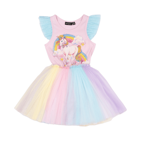 UNICORN RAINBOW SINGLET CIRCUS DRESS