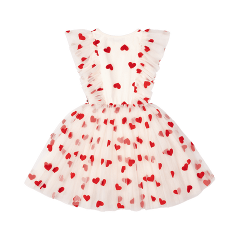 LOVE HEART TULLE PARTY DRESS