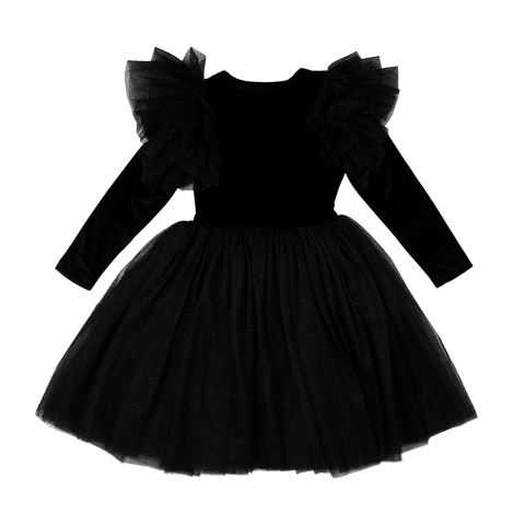 WEDNESDAY VELVET SPARKLE PARTY DRESS