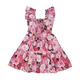 ROSE GARDEN SHIRRED DRESS