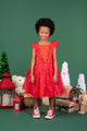 RED PARTY TULLE DRESS