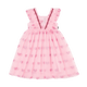 PINK GLITTER HEART TULLE DRESS