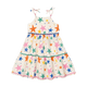 STARS TIERED DRESS