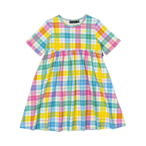 SUMMER TIME PLAID DRESS