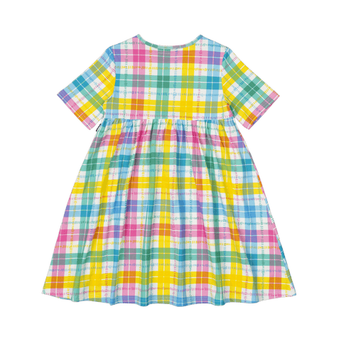 SUMMER TIME PLAID DRESS