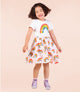 OVER THE RAINBOW T-SHIRT DRESS