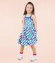 CHERRY STRIPES SUN DRESS