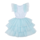 BLUE UNICORN PARTY DRESS