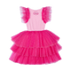 BARBIE GIRL TIERED PARTY DRESS