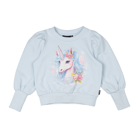 BLUE UNICORN SWEATSHIRT