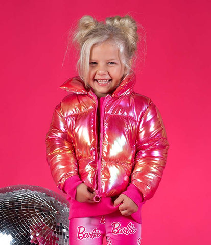 BARBIE HIGH SHINE PADDED JACKET