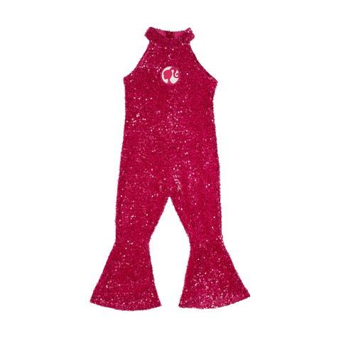 BARBIE GIRL SEQUIN JUMPSUIT