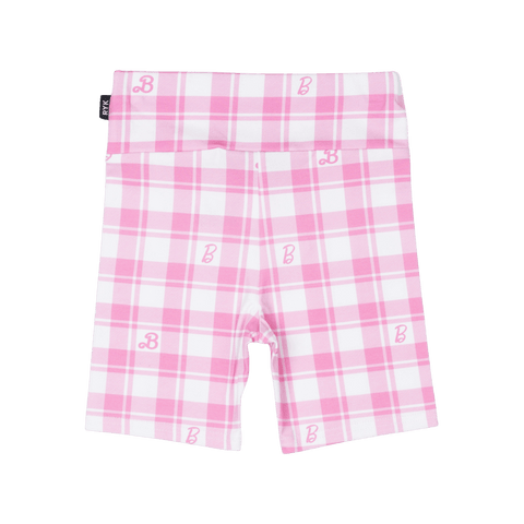 BARBIE GINGHAM BIKE SHORTS