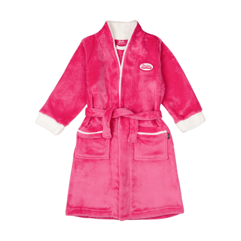 BARBIE PLUSH FLEECE DRESSING GOWN