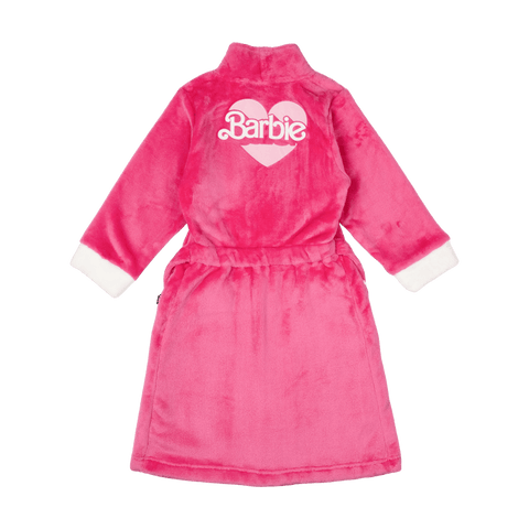 BARBIE PLUSH FLEECE DRESSING GOWN