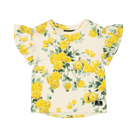 YELLOW ROSES T-SHIRT