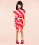 CANDY WRAP FRILL T-SHIRT