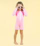 BLUSH CRINKLE RAGLAN ONE PIECE